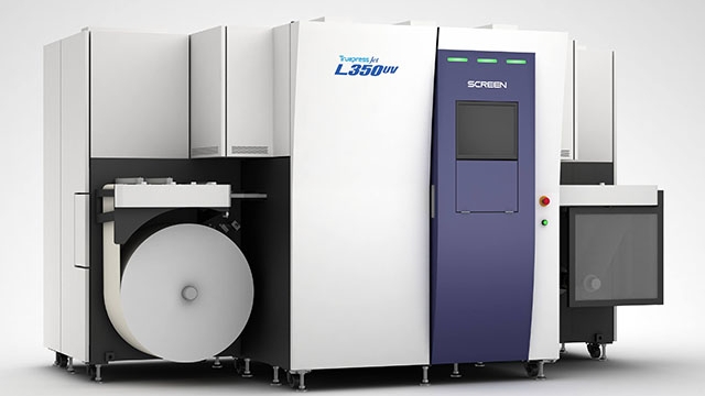 Screen Truepress Jet L350 UV Inkjet Label Printing System